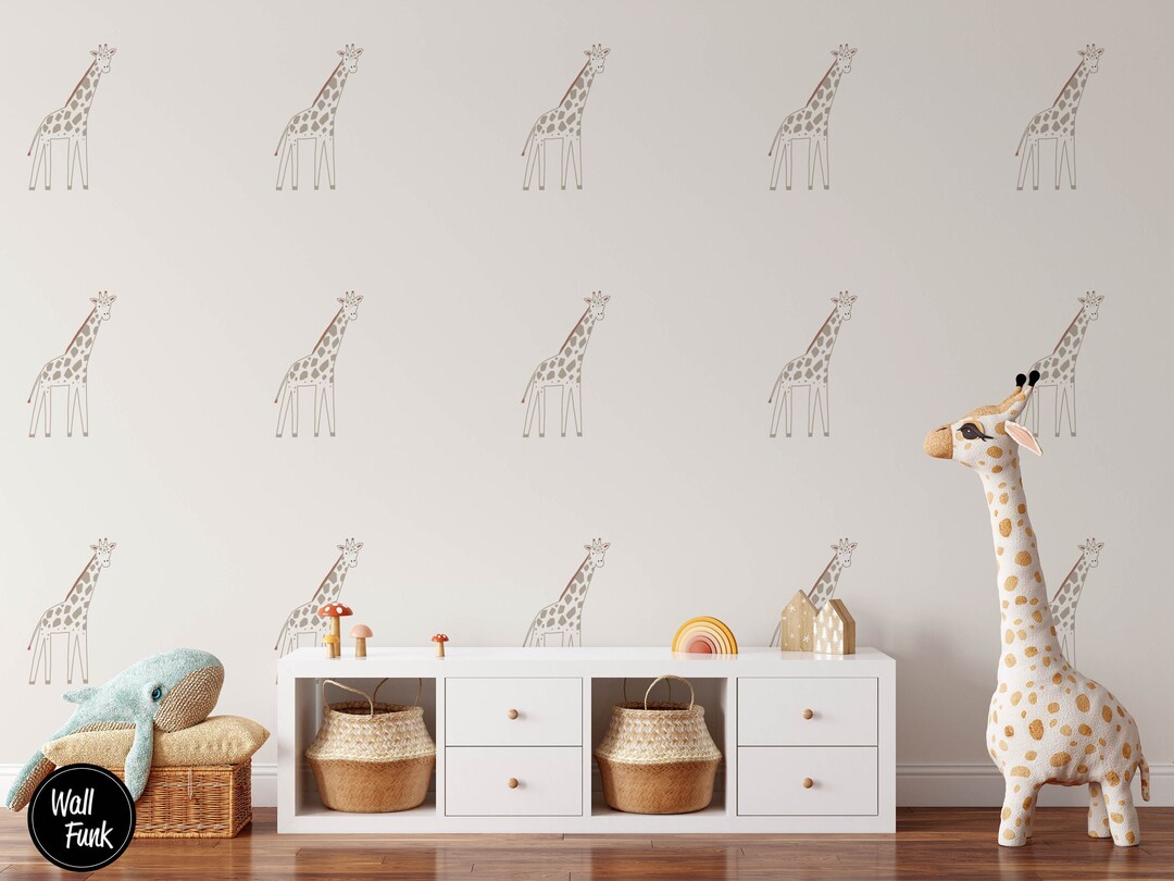Safari Nursery Wallpaper, Jungle Nursery Wallpaper, Childrens Safari