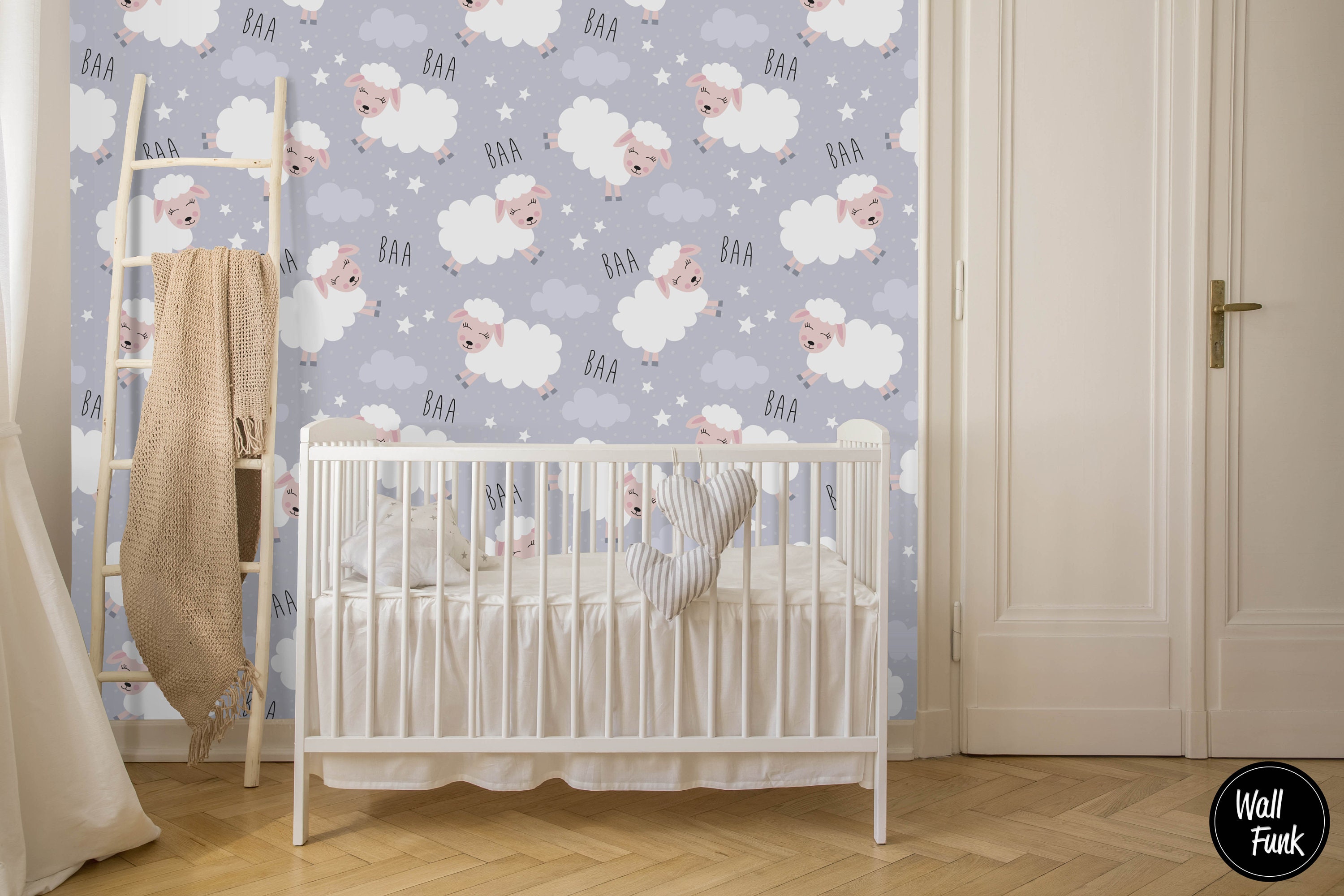Sheep Nursery Wallpaper Removable Wall Mural Nursery Custom - Etsy Sweden Sheep Nursery Wallpaper Removable Wall Mural Nursery Custom - Etsy Sweden