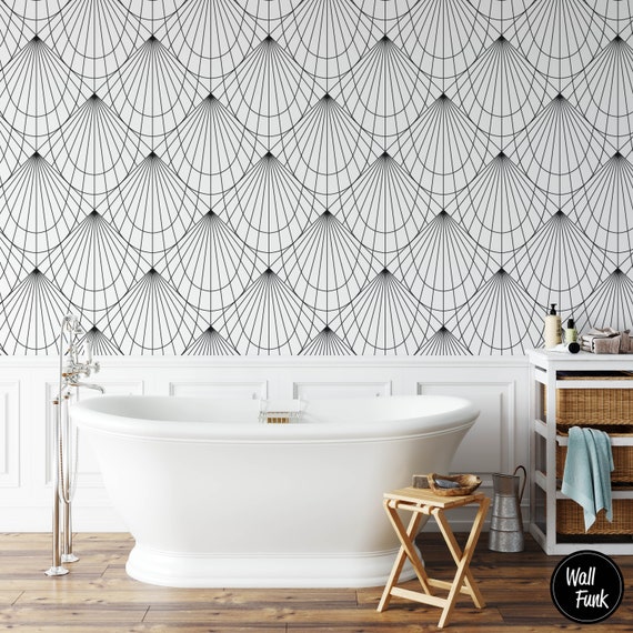 Art Deco Wallpaper Geometric Wallpaper Removable Geometric - Etsy Canada Art Deco Wallpaper Geometric Wallpaper Removable Geometric - Etsy Canada