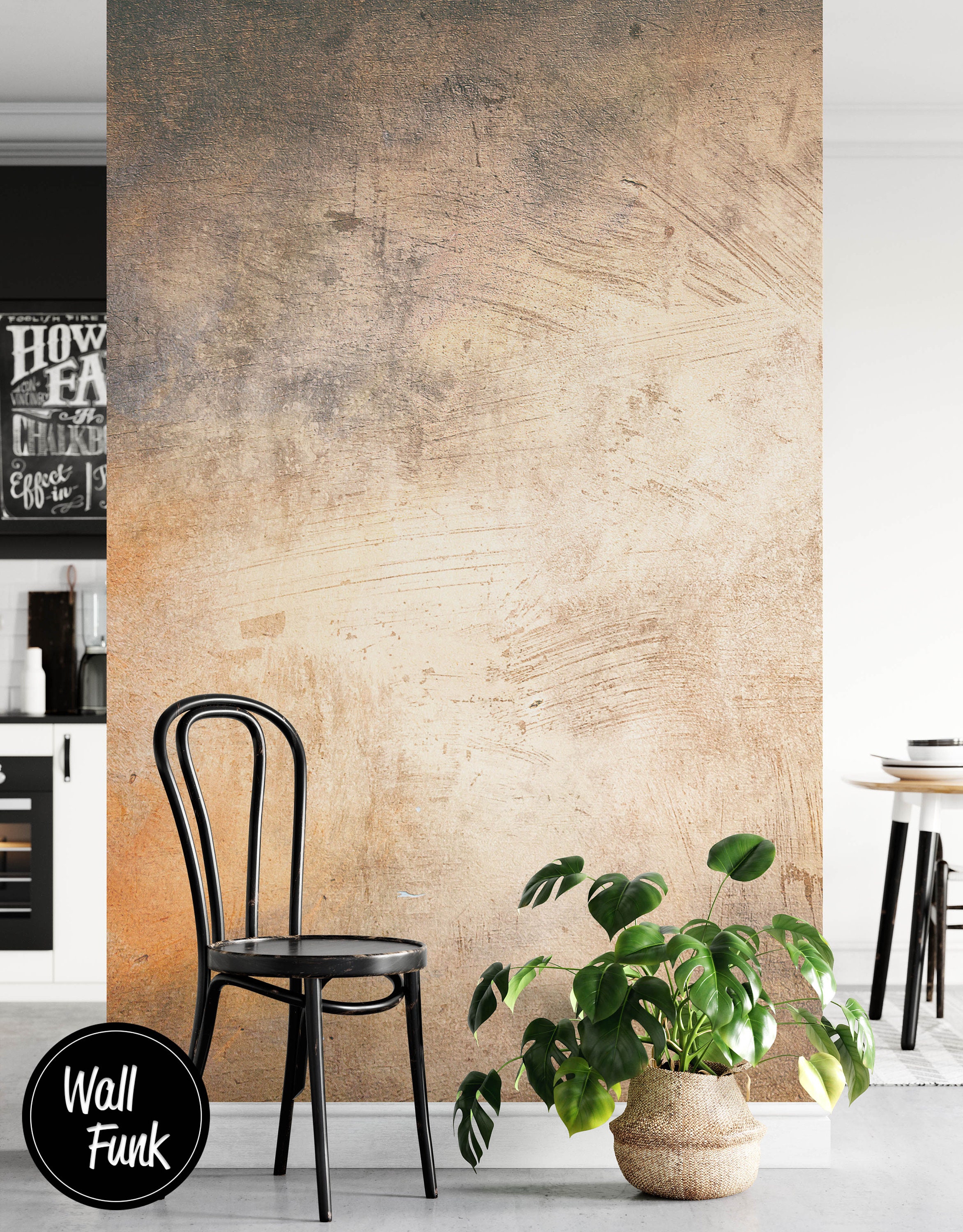 Removable Abstract Wallpaper Water Activated Temporary Stick Etsy UK