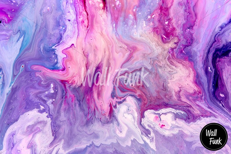 Removable Abstract Wallpaper Water Activated Temporary Stick Etsy