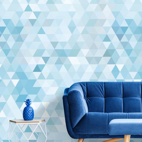Geometric Wallpaper Etsy UK