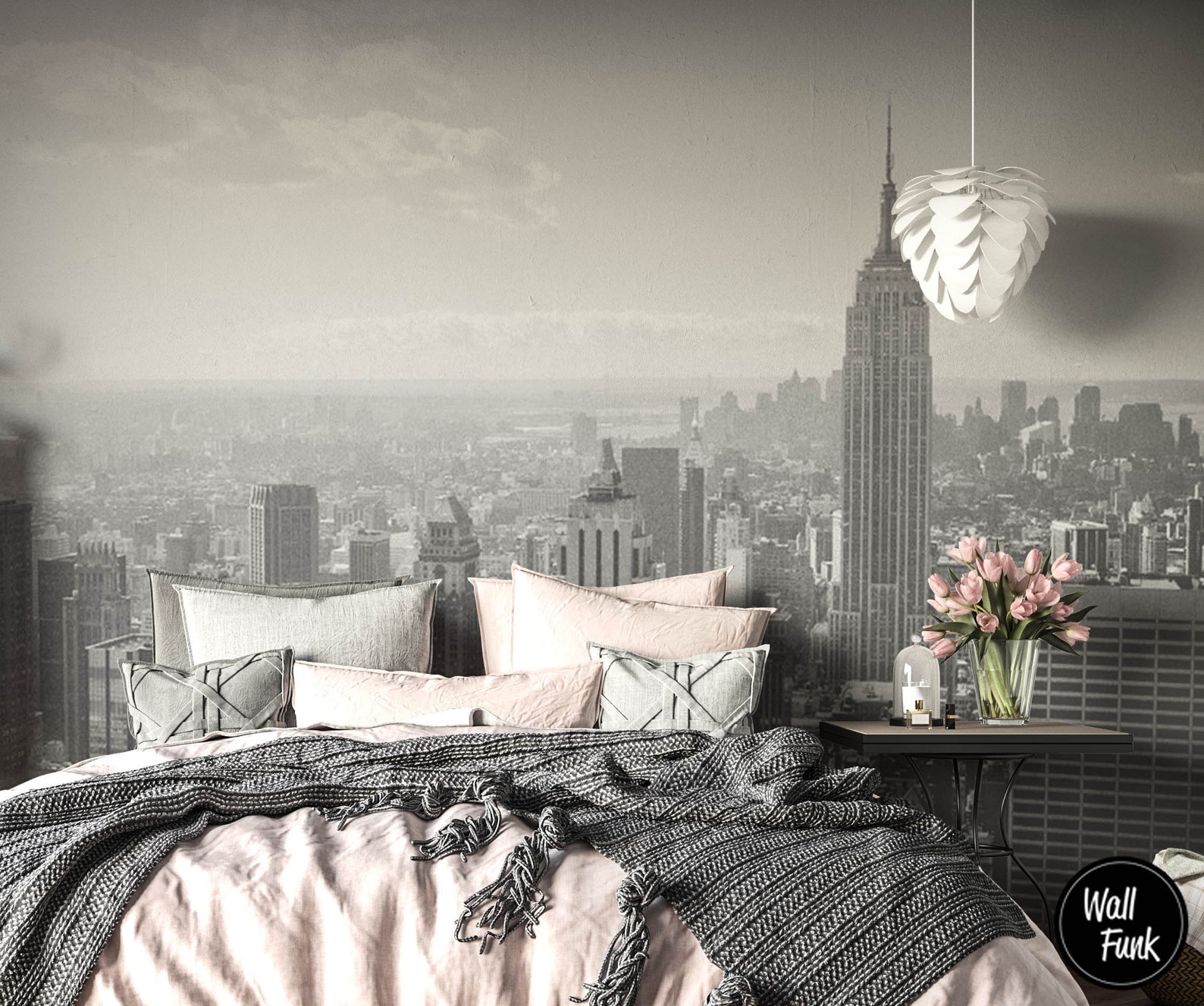 New York City Mural Removable New York City Wallpaper Mural Etsy UK