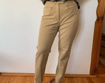 90s Vintage Pants for Women Liz Claiborne Camel Lizwear Jeans