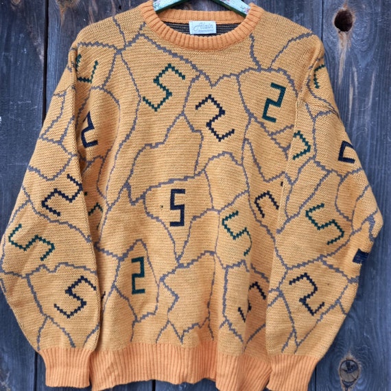 アウターその他 SOMEWHERE BUTTER. 90s Vintage Varsity Jumper Brown S4FJP02BR OUTWEAR - SOMEWHERE BUTTER.