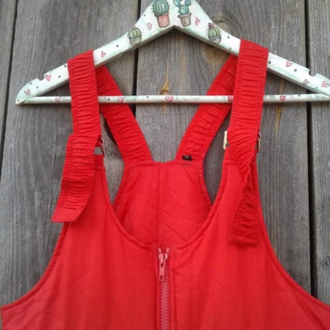 Red Vintage Ski Bibs Overalls Snowboard Men Skiing Pants Snow Etsy