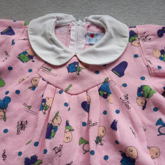 Mono de los 80 para nina mono de los 90 mono vintage de C A con musica para bebe disfraz para ninos talla 62 ropa para ninos 3 M 6 M monos de verano ropa Etsy Espana