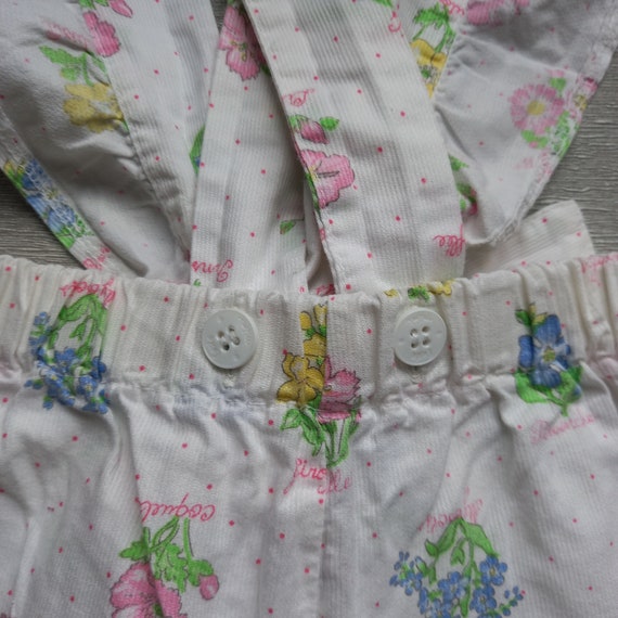 80s Jumpsuit For baby 90s Romper baby girl Vintag… - image 7