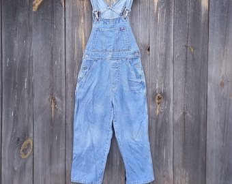 80s Denim Jumpsuit boy Jeans Romper girl 90s Vintage overalls Children Size 140 9 10 year Kids Retro clothes Coveralls clothing