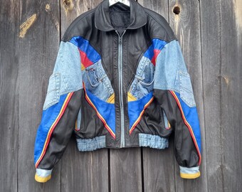 F/W 2005 Dsquared2 Runway Leather Moto Jacket With Square Studs - Etsy