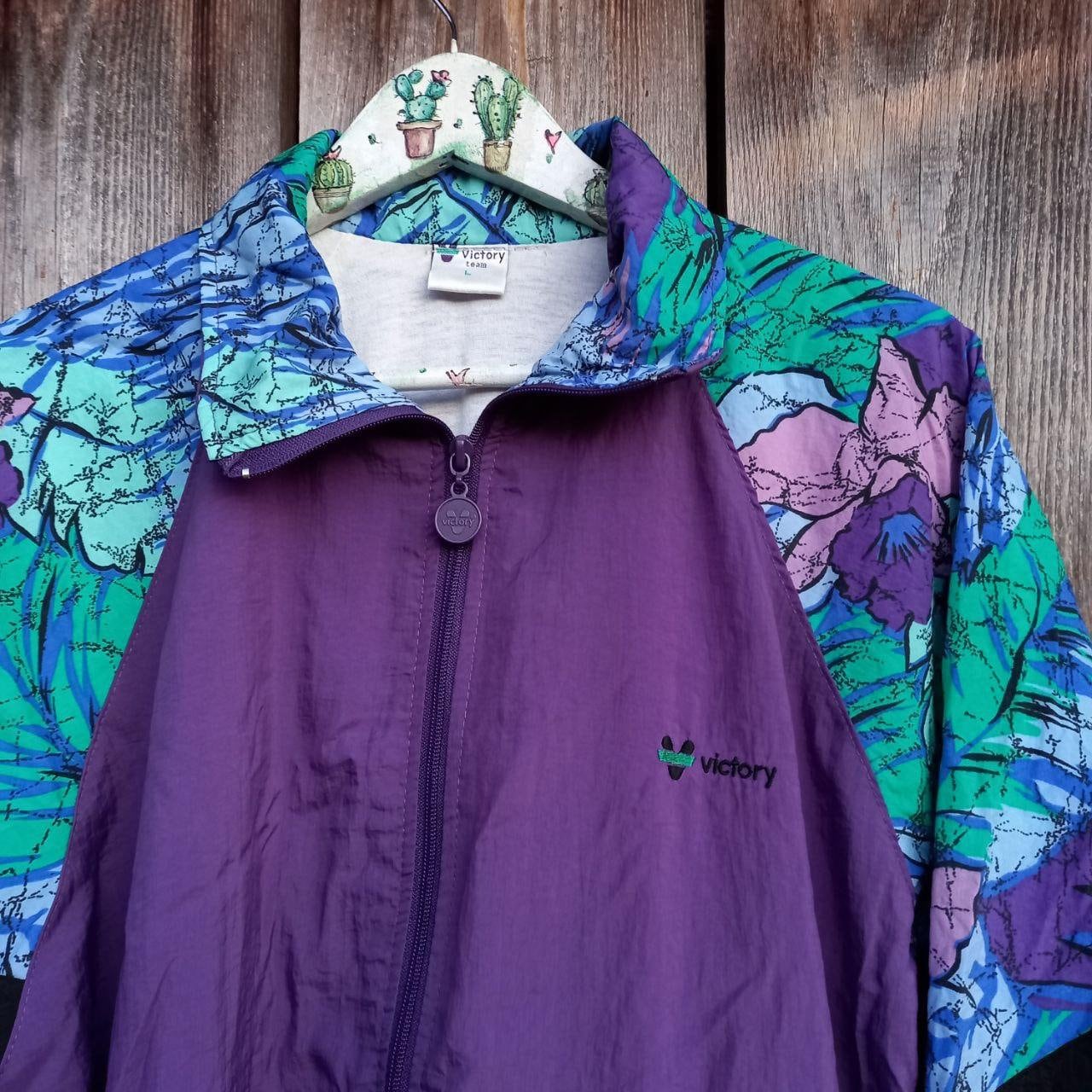 90s northCarolina プルオーバージャケット ウェッサイ 激レア Vintage Windbreaker Womens 90s Purple Sport Clothing Unisex