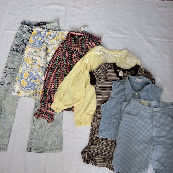 Bulk of Vintage Clothes Etsy