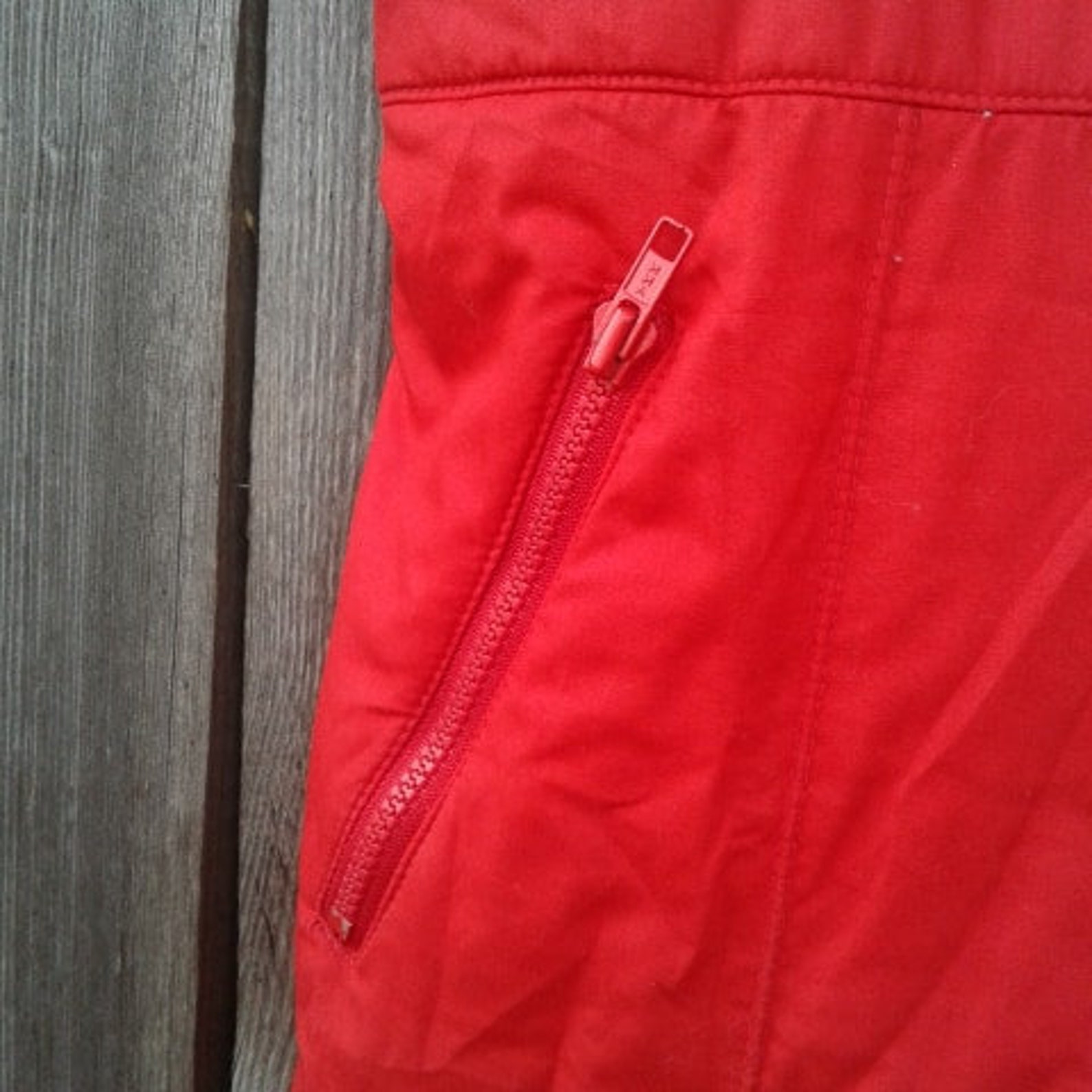 Red Vintage Ski Bibs Overalls Snowboard Men Skiing Pants Snow Etsy