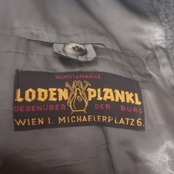 80s Loden coat men or boy Vintage Trachten jacket… - image 10