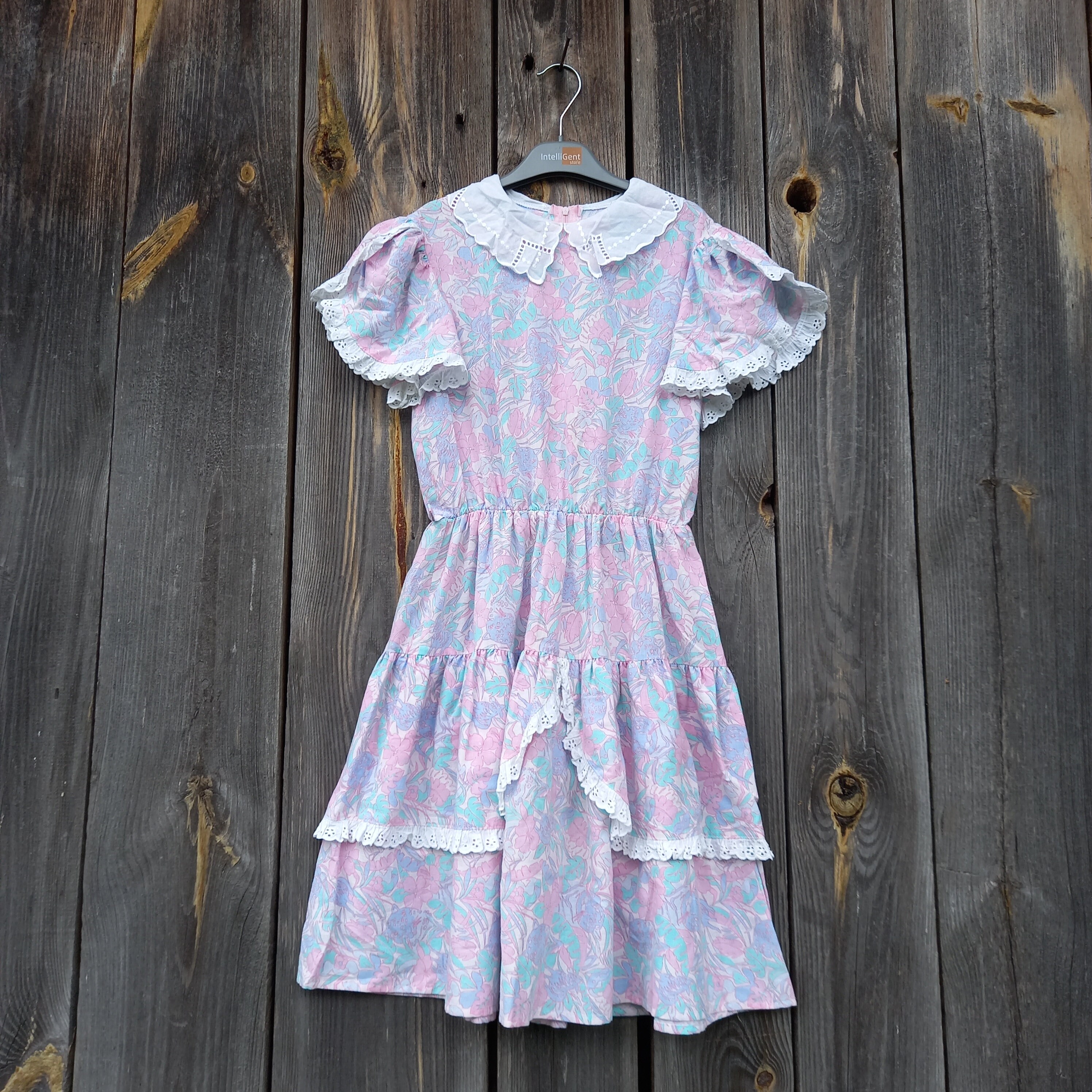 Robe Vintage Italienne Années 80 - Taille 4 (55 Cm) - Neuve Avec étiquettes