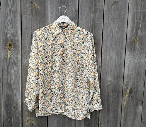 Chemise florale des années 90 - France