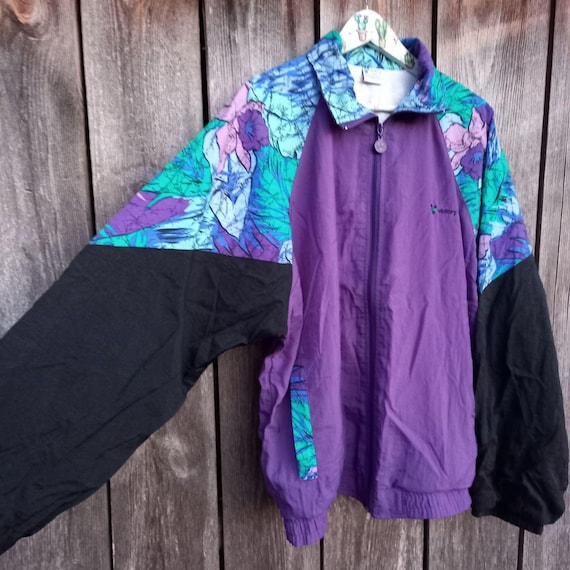 Vintage Windbreaker Womens 90s Purple Sport Clothing Unisex Vintage Windbreaker Womens 90s Purple Sport Clothing Unisex