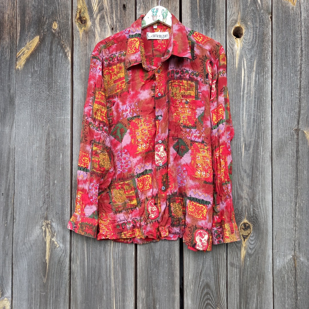 RED CROSS PAJAMA SHIRTS ヴィンテージ シャツ40S il_1080xN.4704659475_q9up.jpg