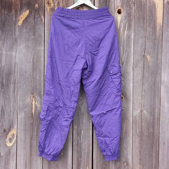 90s Purple ski pants for men Vintage Skiing Trousers … Gem