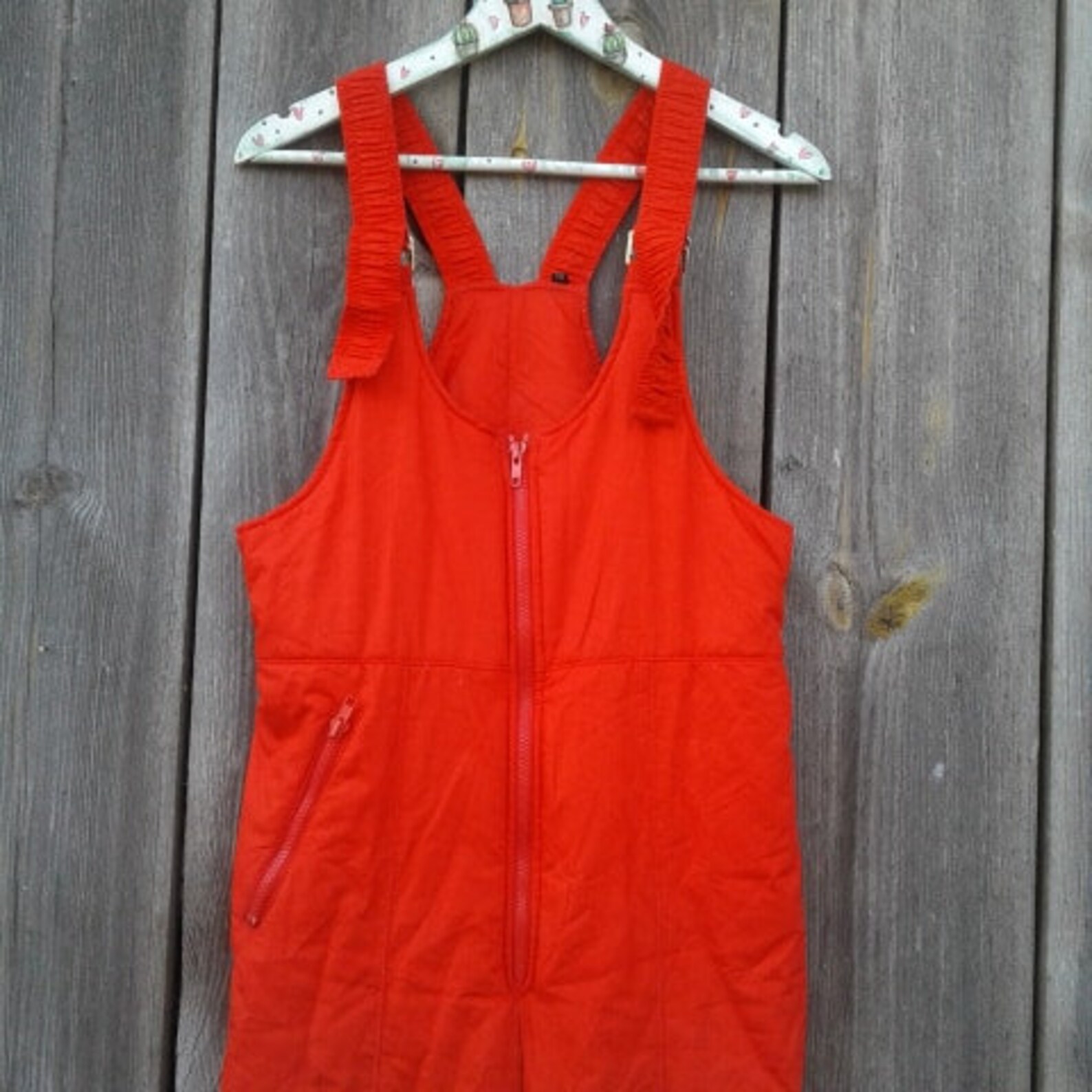 Red Vintage Ski Bibs Overalls Snowboard Men Skiing Pants Snow Etsy Canada