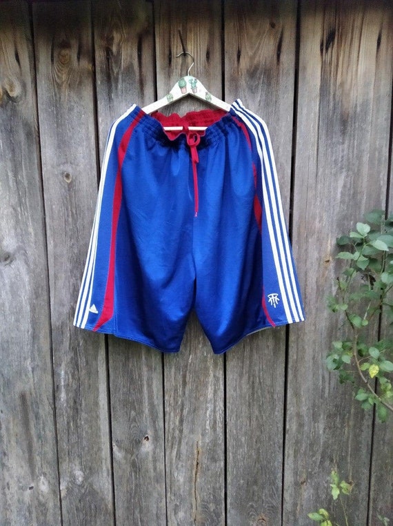 90s Adidas shorts Vintage Basketball Sportswear R… - image 1