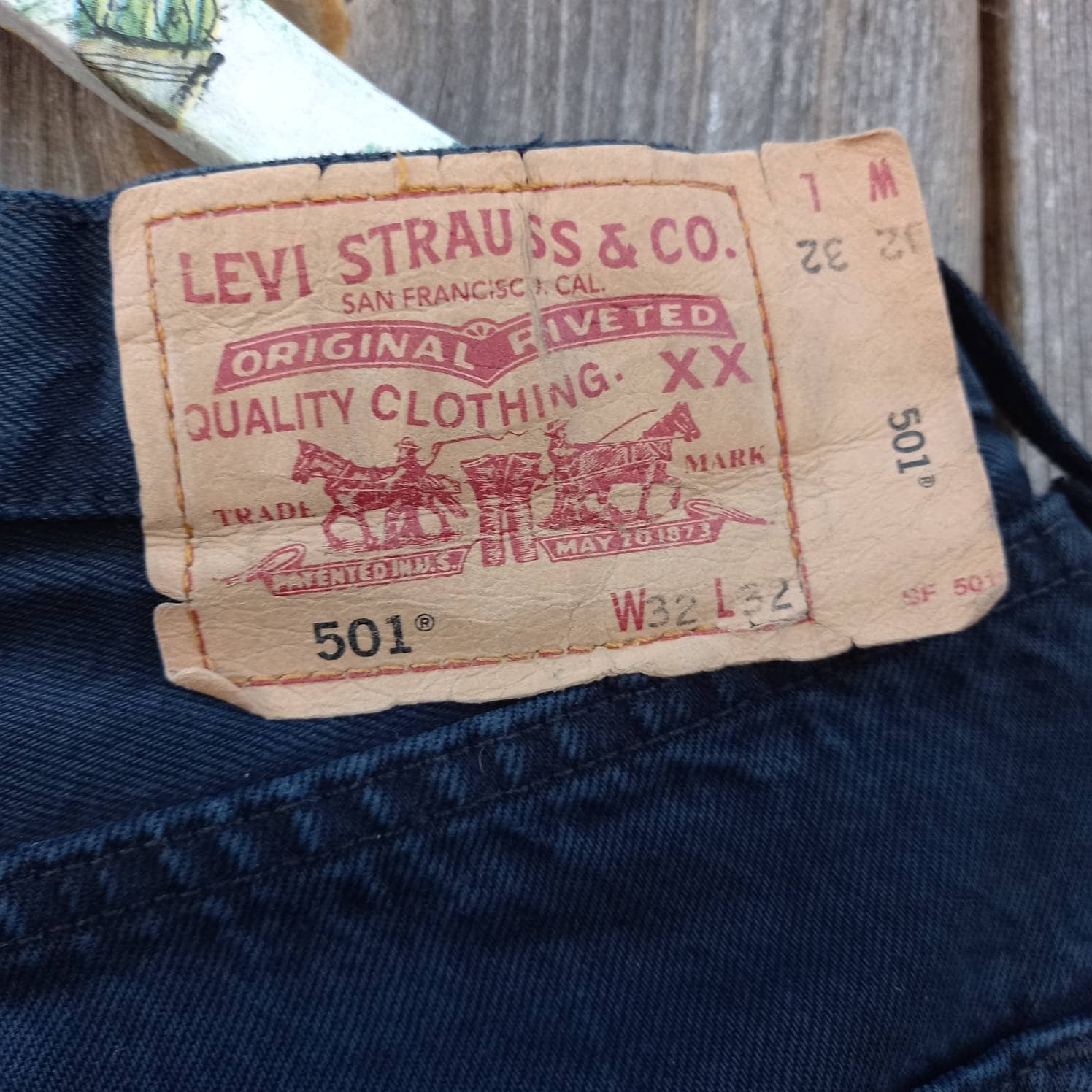 Levi’s 00s 501 made in USA W32 L32 LVC 2000s Levi's 501 