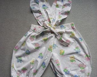 80s Jumpsuit For baby 90s Romper baby girl Vintage overalls Children Size 80 Costume Kids Retro clothes 12M 18M 2T Summer Coveralls clothing