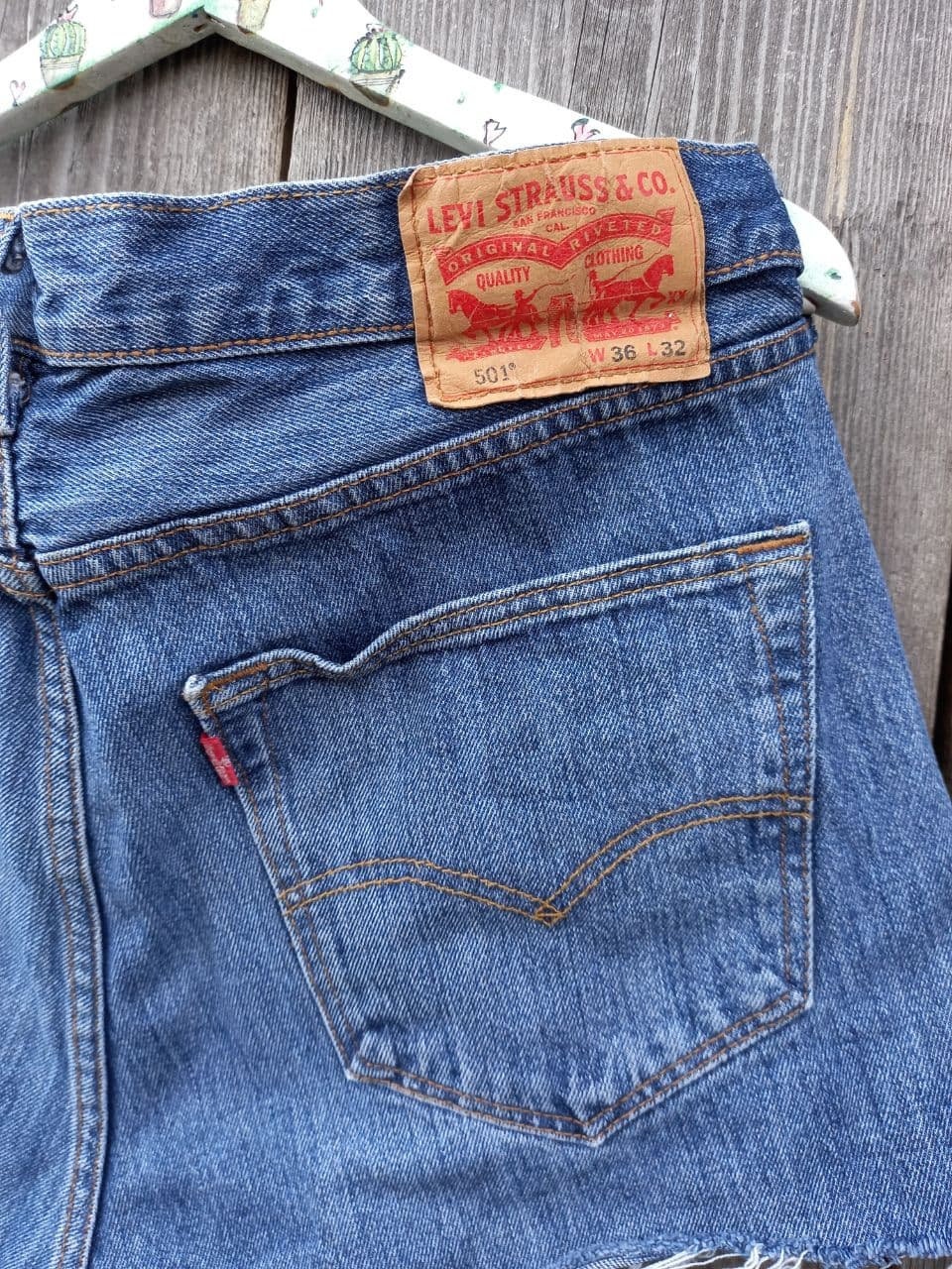 Levis 501 Shorts Vintage Levi s for Beach W36 L32 Size L Waist