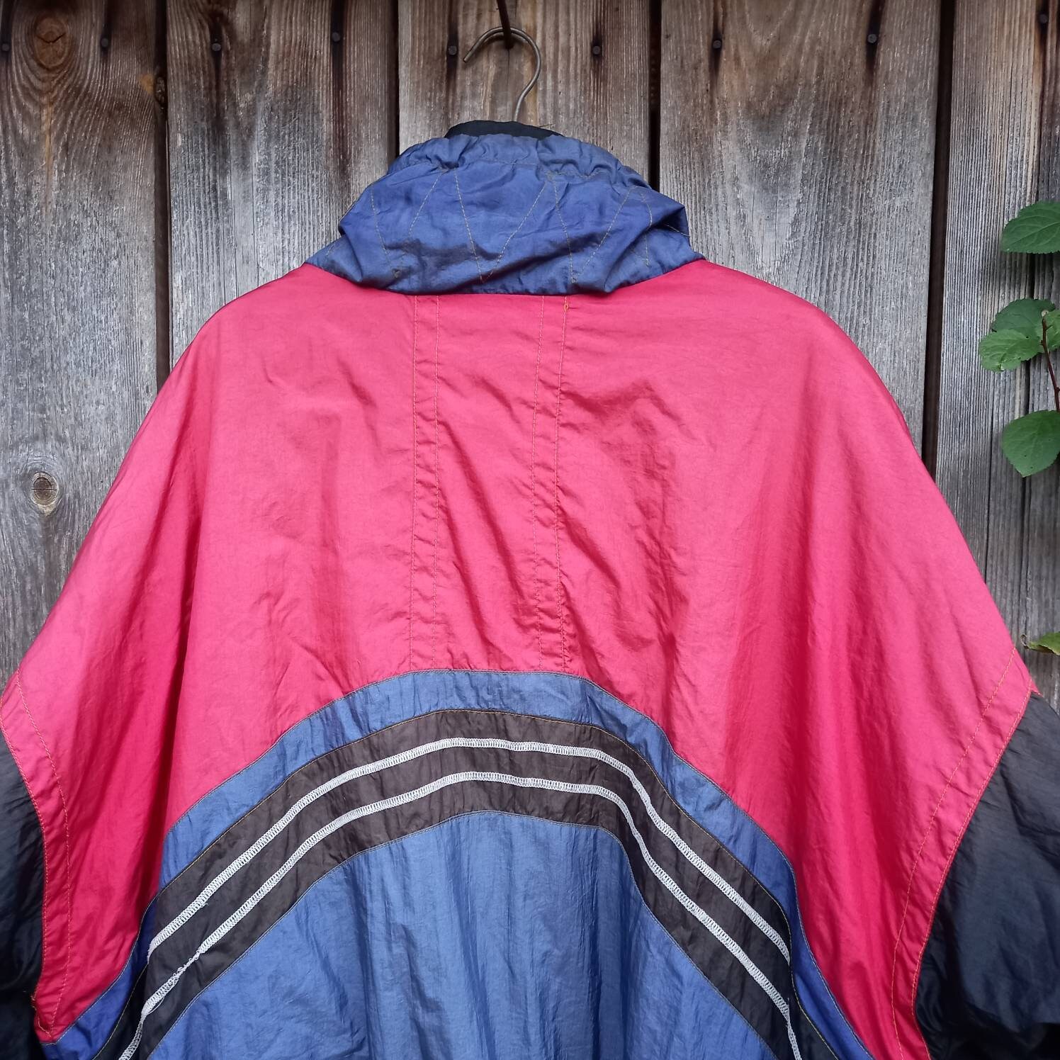 90s Color Block Jacket Men Vinatge Sport Clothing Women 90s Color Block Jacket Men Vinatge Sport Clothing Women