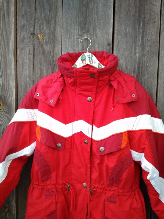 Vintage 90s RODEO Ski Jacket: Color Block Windbreaker - Etsy