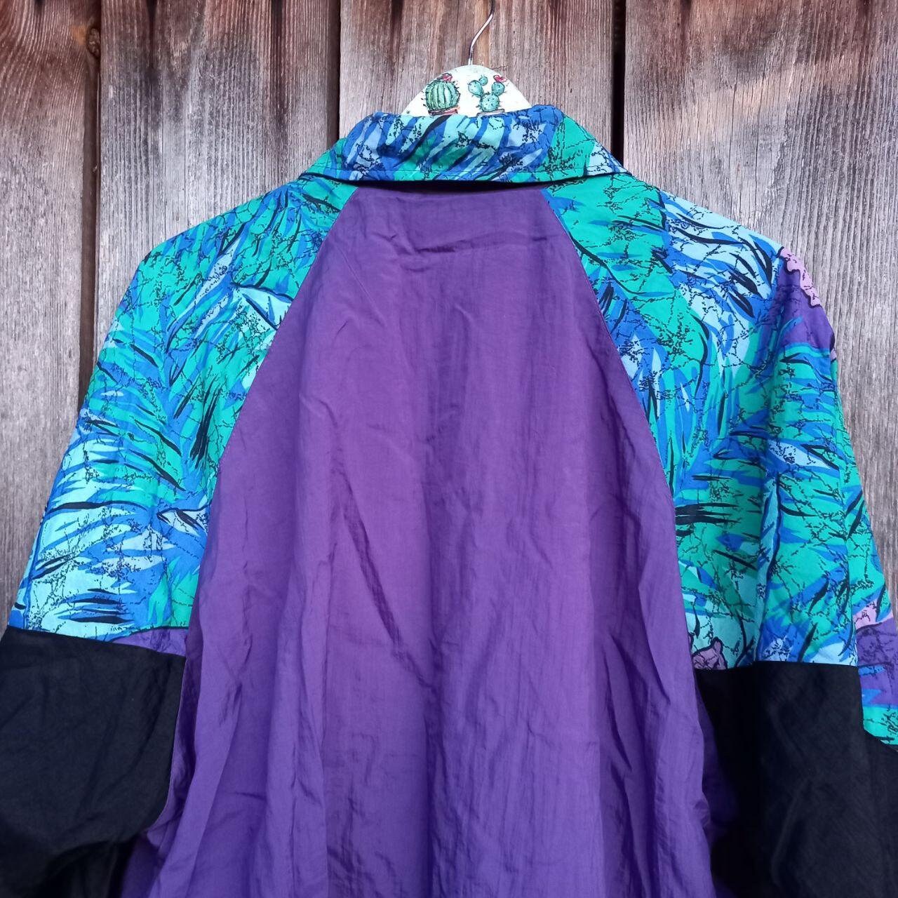Vintage Windbreaker Womens 90s Purple Sport Clothing Unisex Vintage Windbreaker Womens 90s Purple Sport Clothing Unisex