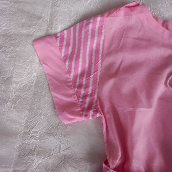 80s Soviet Pink dresses Girl Vintage Party Summer Dre… - Gem