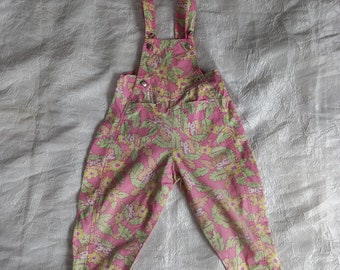 80s Jumpsuit For baby Romper baby girl 90s Vintage overalls Children Girl Size 86 Costume Kids Retro clothes 2T Summer Coveralls clothing