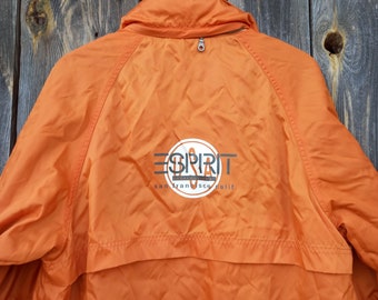 古着 90s〜SCOOP SPIRITS stadium jacket(M) Women's Vintage 90s Bold Spirit Color Block Windbreaker