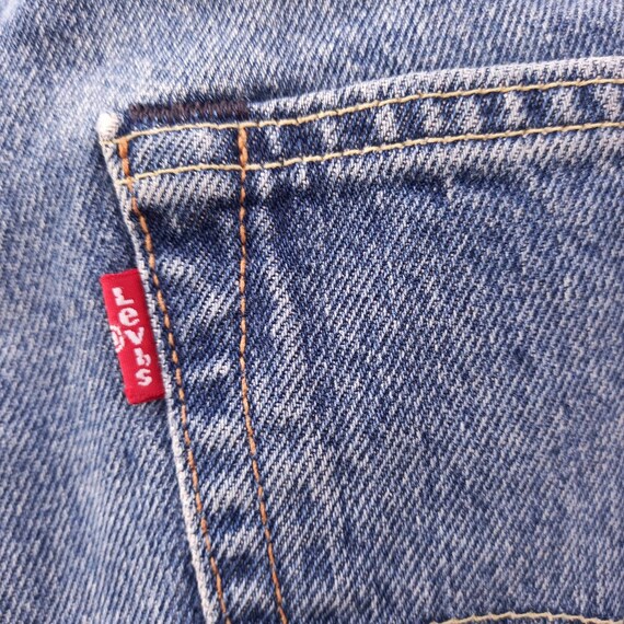 2000s Levis 501 High Waisted Jeans Men Selvedge Boyfriend