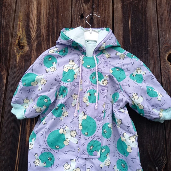Jumpsuit For baby 90s Vintage insulated overalls … - image 2