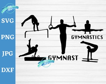 Download Mens Gymnastics Svg Etsy