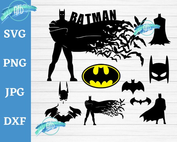 Download Batman Bundle Svg Gotham Svg Batman Collection Batman Svg Etsy