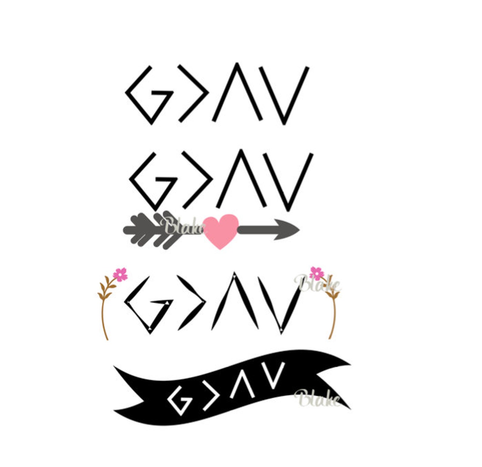 God Is Greater Than Highs And Lows Symbol God is Greater Than the Highest Highs and the Lowest Lows Svg - Etsy