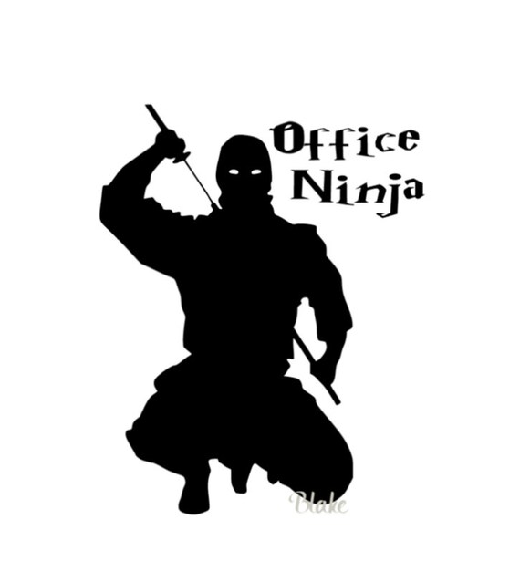office ninja administrative professionals day svg cut file for t shirt coffee mug decal funny secretarys day office manager gift svg file office professionals day