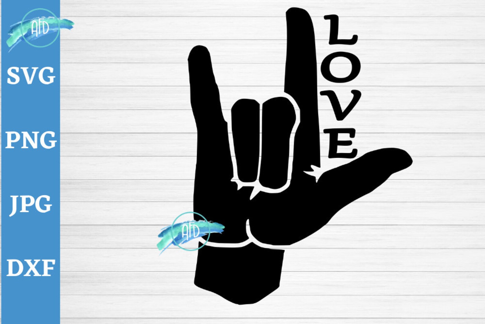 American Sign Language Teacher Sign SVG Cut File ASL Teacher Etsy