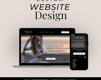 Custom website, Wordpress, Shopify, Wordpress blog, Website design, Website designer