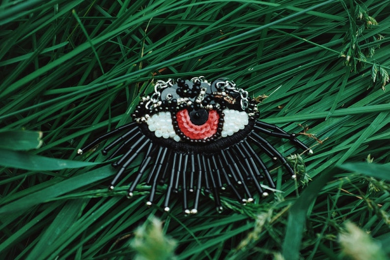 Halloween earrings black pair