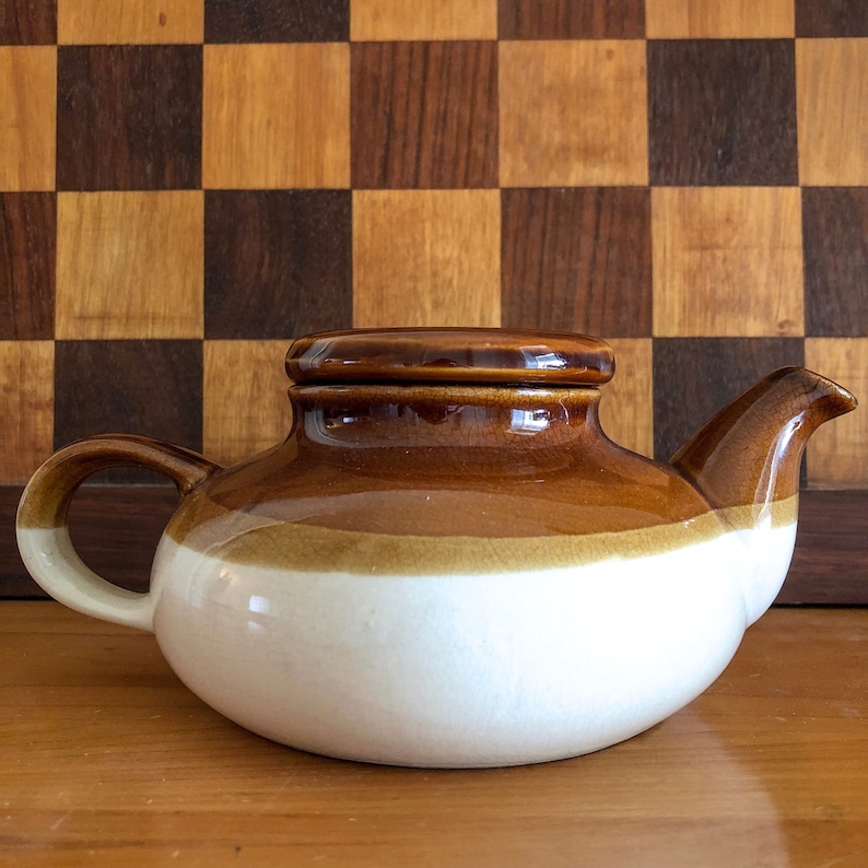 Vintage Stoneware Teapot