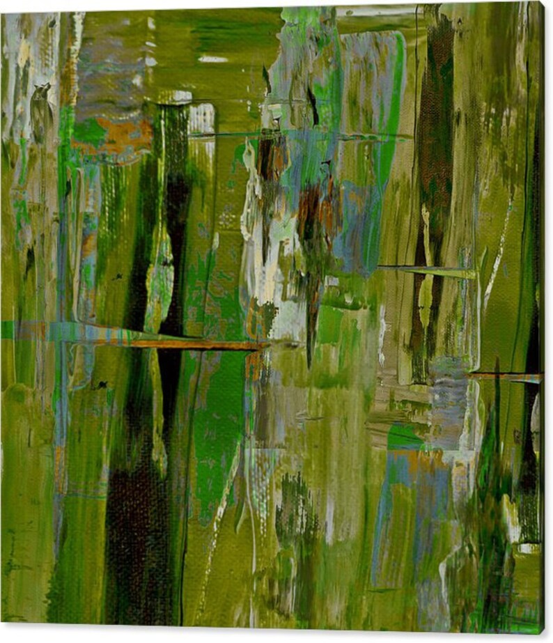 Abstract Green Expressionism ModernArtAvantgardAbstract XXLCanvasMetalPrintGelbPlexiglasAcrylglasXXLPrintColourfulXXLPrintsXXL
