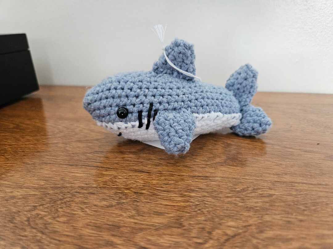 Crochet Shark Amigurumi Etsy