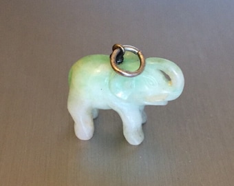アンティークシルバーの象のペンダントネックレス - Etsy 日本