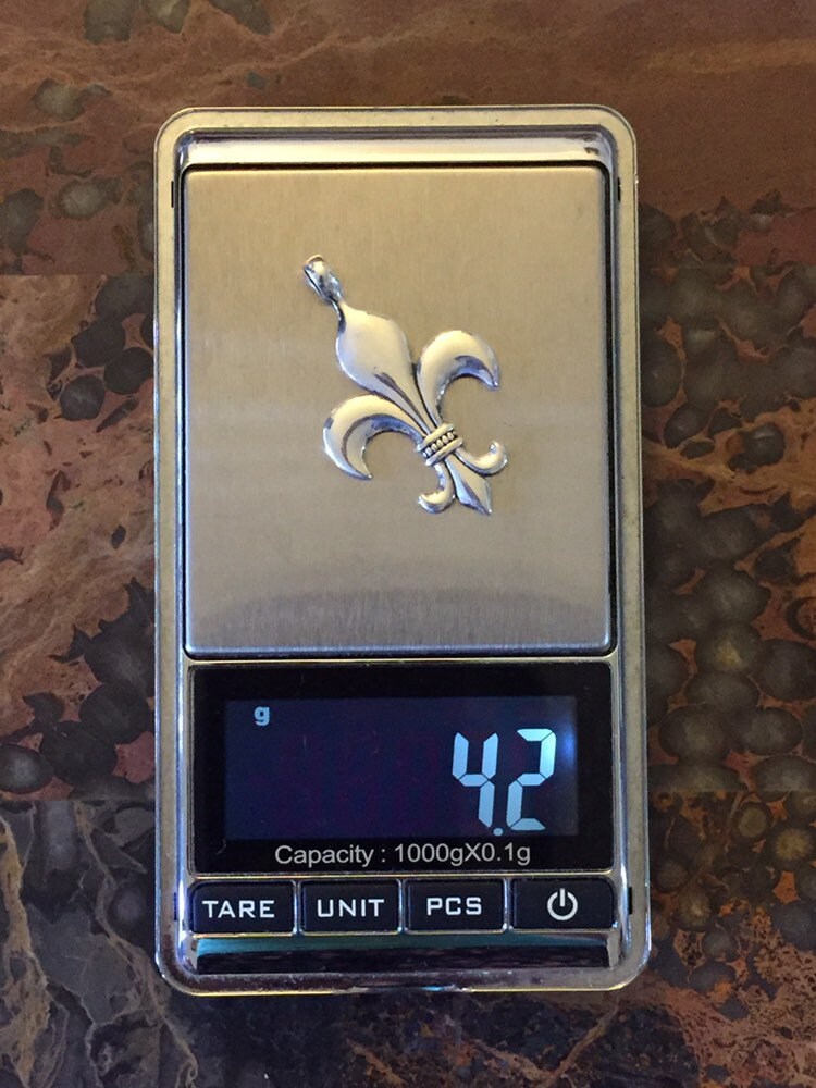 Vintage Early Design Thomas Sabo Sterling Silver Fleur De Lis