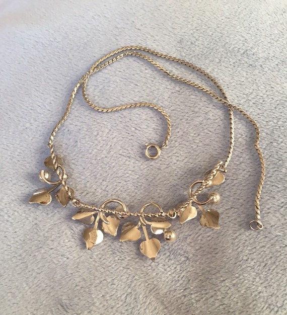 Vintage Van Dell Sterling Silver Maple Leaf Neckl… - image 9