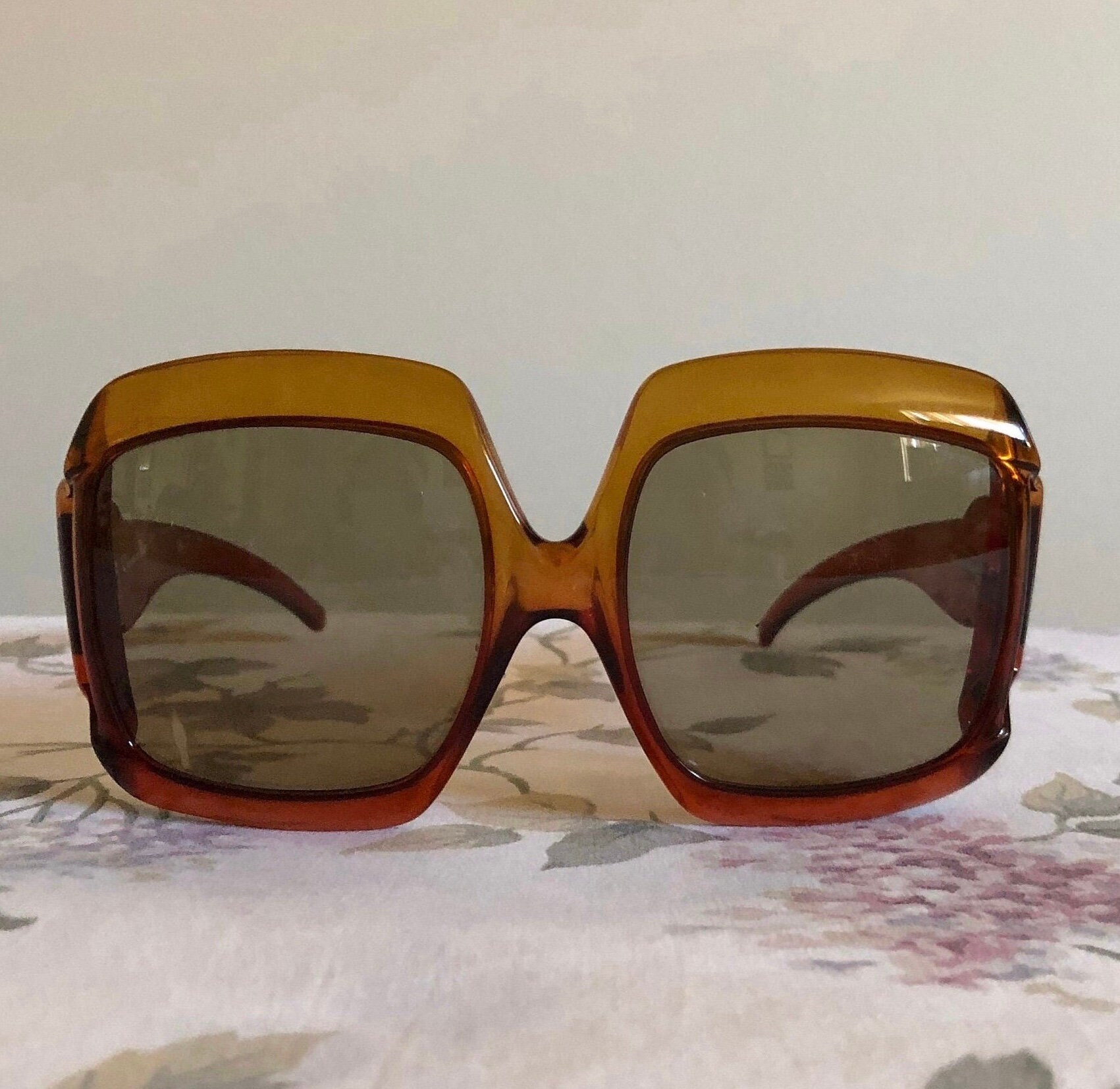 70s Vintage クリスチャン ディオール サングラス オプチル製 Vintage 1970's Christian Dior D07 Optyl Frame Sunglasses